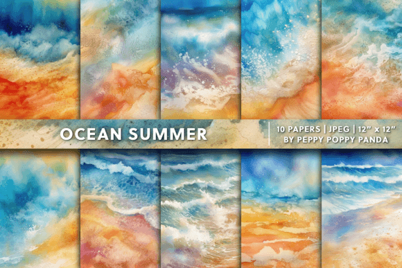 Download Ocean Summer Background Texture - Summer background Collection