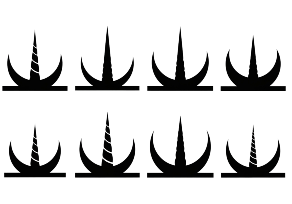 Download Unicorn Horn SVG Files for Crafts and - Files Collection